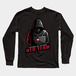 Red Team | Hacker Design Long Sleeve T-Shirt